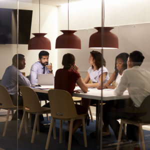 Group of people sitting